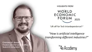 How is artificial intelligence transforming different industries? | WEF 2025 | 03