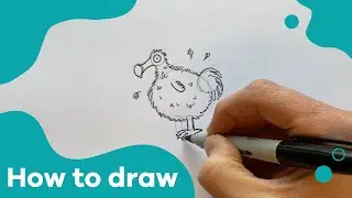 How to draw a Dodo, with Paddy Donnelly