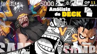 ⚫​ BLACK MARSHALL D.TEACH | Líder de OP09 | Análisis y perfil deck meta OP11 | One Piece Card Game.