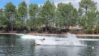 Le Plan d'eau de La Teste de Buch accueille les championnats d'Europe de ski nautique