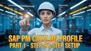 SAP PM Catalog Profile Part 1 | Step-by-Step Catalog Setup in SAP PM