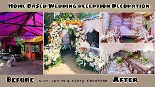 Home-Based Wedding Reception Design | Wedding Decoration Ideas