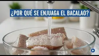 ✅ ¿Por qué se enjuaga el bacalao? / Preparación del bacalao 🤫👈