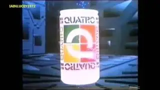 QUATTRO  DRINK  TV ADVERT  quattro canned fizzy fruit flavour drink  THAMES TELEVISION  HD 1080P
