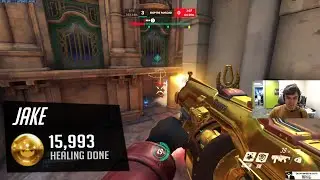 Jake Pro Baptiste 16k Healing Done! [ Overwatch Season 28 Top 500 ]