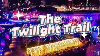 The Twilight Trail at Mayfield Park, Manchester #dronefootage #4K