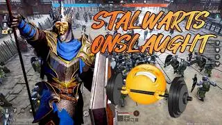 STALWARTS ONSLAUGHT ENDLESS MODE!CHEATING AI BS
