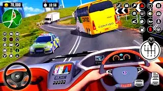 Koren bus parking simulator 3D||racing car driving||Android game play