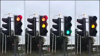 Bishop's Stortford: Birchanger Green Roundabout, PEEK TLED Traffic Lights