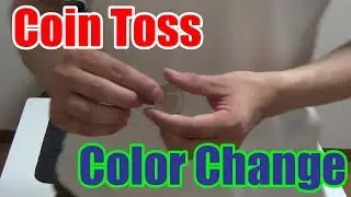 coin tricks tutorial/Coin Toss Color Change/UHM