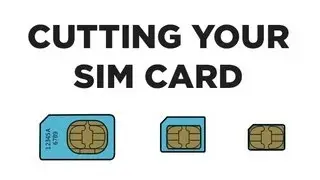 Cut your SIM Card into a NanoSIM Card WITH Printable Template - iPhone 5