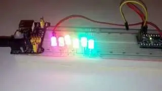 APA106 F5 + arduino + neopixel