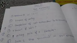 POLYTECHNIC-PROCESS PLANNING AND COST ESTIMATION IMPORTANT QUESTIONS