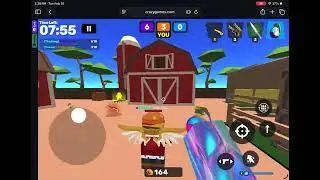 Me playing Poxel.io with friend