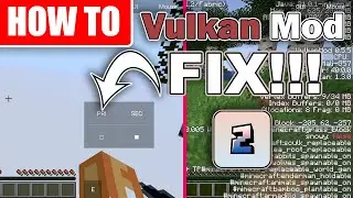 Я НАШЁЛ РЕШЕНИЕ ДЛЯ МОДА VULKAN!!! *Запуск Zalith!!!*