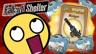 Fallout Shelter - OMG BEST GUN EVER! MY FIRST LUNCH BOX OPENING! - Fallout Shelter IOS Gameplay