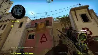 HOW TO SMOKE MIRAGE WINDOW ON 64 tick & 128 tick #SHORTS