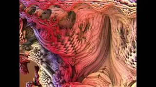 2D Mandebulb Arial Flight