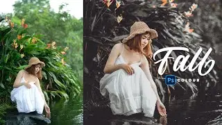 Cinematic Fall Color Grading in Photoshop cc 2023 - The Best Techniques