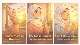 5 Morning Sunnah Habits That Changed My Life (A Woman's Islamic Routine)Barkat in  day 5 Sunnah Peac