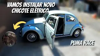CHICOTE PUMA RACE PARA FUSCA - LEVANDO O FUSCA 71 PARA INSTALA&Ccedil;&Atilde;O!