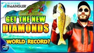 Get the 4 NEW Diamonds on these Crazy Hotspots! (Caught a Record!) - Call of the Wild theAngler