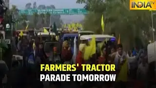 Farmers To Take Out Tractor Parade On Republic Day, Route Map In Detail