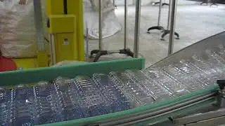 PET bottle air feeding conveyor
