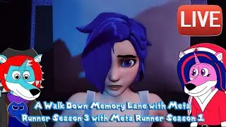 Princess Sword Heart & Night Crest React to Meta Runner Season 1 (Animated Movie Cut)