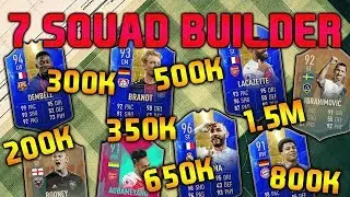 FIFA 19 SQUAD BUILDER 200K 300K 350K 500K 650K 800K 1.5M SQUAD BUILDER FUT CHAMPIONS FIFA 19