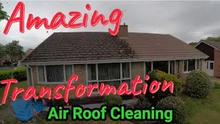 Roof Cleaning With Air, See the Transformation. GWS Services Scunthorpe