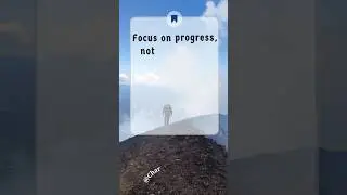 Progress is greater than perfection ✅⚙️ keep moving forward 🚀 #focusonprogress #growthmindset