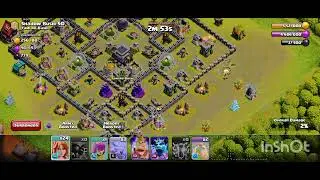 # CLASH OF CLANS PRO ATTACKING A TOWN HALL 9 CRAZY ATTACK