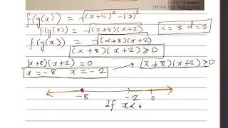 VCAA exam 2   Finding the domain of a composite function