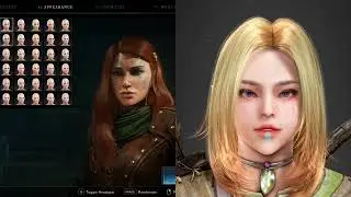 New World vs Black Desert Online Character Customization (2021 vs. 2014)