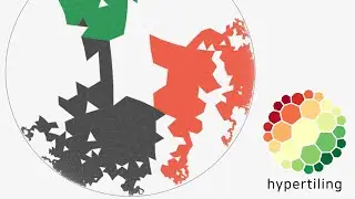 Hyperbolic Random Walk | hypertiling
