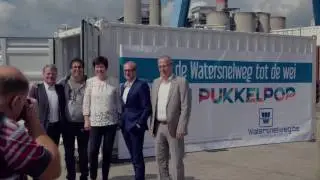 Pukkelpop zet in op ecologisch transport via de binnenvaart