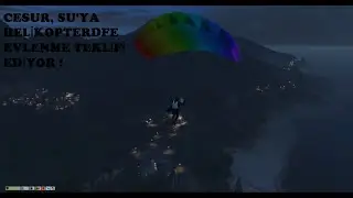 EightbornV CESUR, SU'YA HELİKOPTERDFE EVLENME TEKLİFİ EDİYOR !!