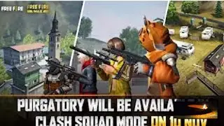 Purgatory map is coming to clash squad mode | Garena free fire #garenafreefire #freefire