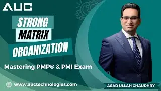 Strong Matrix Organization | PMP&reg; - PMI Exam Training full course| AUC | Hindi Urdu | 2023