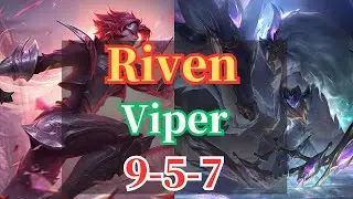 LOL VIPER Diamond Riven VS Kindred 9-5-7