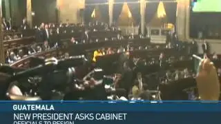 FTS - New Guatemalan President Asks for Cabinet Members' Resignations