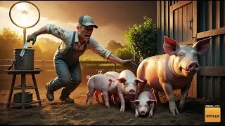 Emergency on the Farm: Vet Races to Save a Dying Sow and Her Piglets!