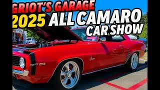Griot's Garage All Camaro Show - So Many Cool Cars!