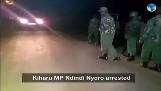BREAKING NEWS: Ndindi Nyoro Arrested Just Now