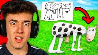 DIBUJOS de NIÑOS SI FUERAN REALES