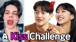 Are Koreans good at kissing? (Kiss Test 2 !!)