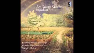 Felicien David les quatre saisons  soirée d'été adagio