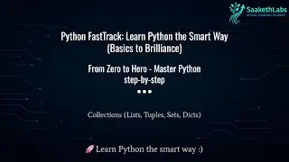 Python Collections Explained: Lists, Tuples, Sets & Dictionaries (Quick & Easy)