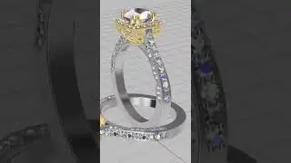 Jewelry 3D Modeling #pjchendesign #shorts